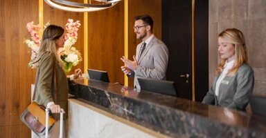 Accueil des invités